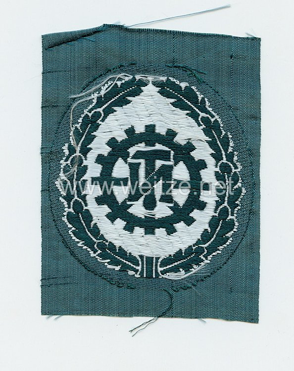 Wehrmacht Heer Ärmelabzeichen für ehemalige Angehörige der Technischen Nothilfe (TeNo) Bild 2