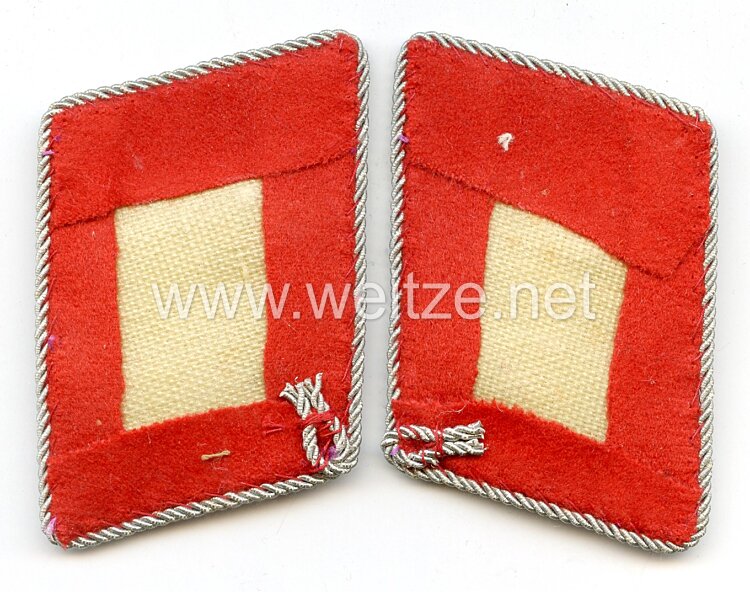 Luftwaffe Kragenspiegel für einen Oberleutnant der Flakartillerie Bild 2