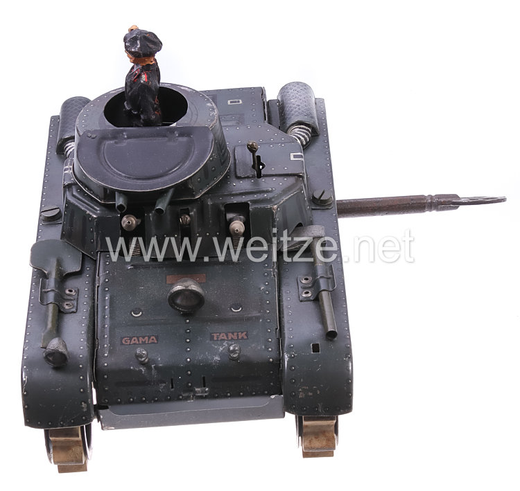 Blechspielzeug - Gama Tank 65 ( DRGM - Made in Germany ) ( Panzer ) Bild 2