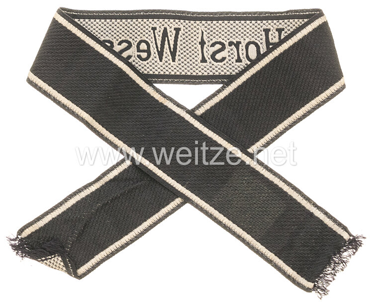 Waffen-SS Ärmelband für Mannschaften der 18. SS-Freiwilligen-Panzergrenadier-Division „Horst Wessel“ Bild 2