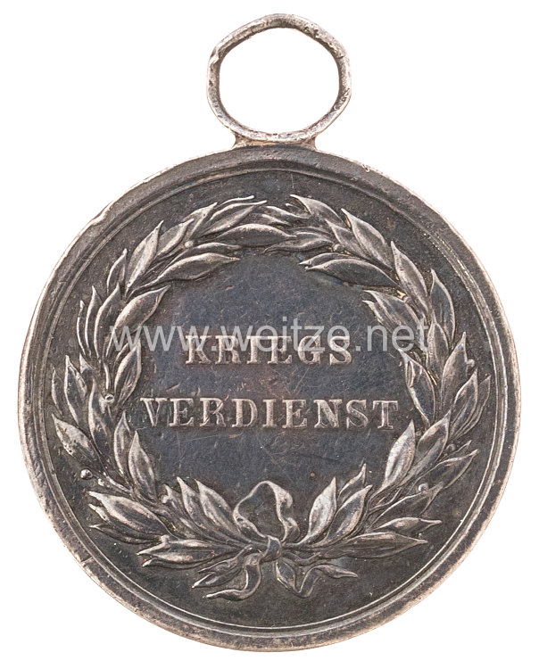 Preußen Militär-Ehrenzeichen 1864/89 - Modell mit halbrunder Öse Bild 2