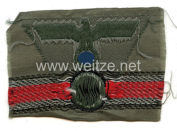 Wehrmacht Heer Mützenemblem für die Einheitsfeldmütze M 43 für Mannschaften Bild 2