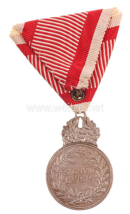Österreich K.u.K. Monarchie Silberne Militärverdienstmedaille, ab 1916 Bild 2