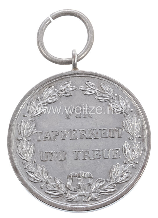 Württemberg Silberne Militärverdienstmedaille König Wilhelm II. 1892 - 1918 Bild 2