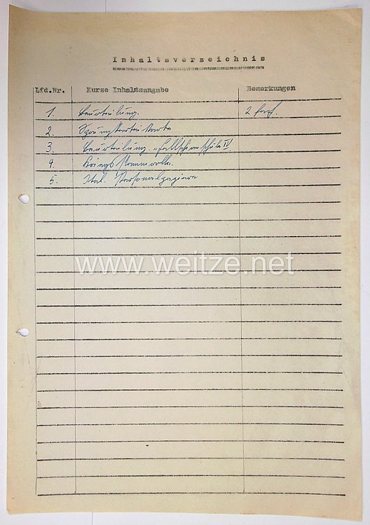 Luftwaffe - Dokumentengruppe eines Oberleutnant der Fallschirmschule IV von Freiburg, Bild 2