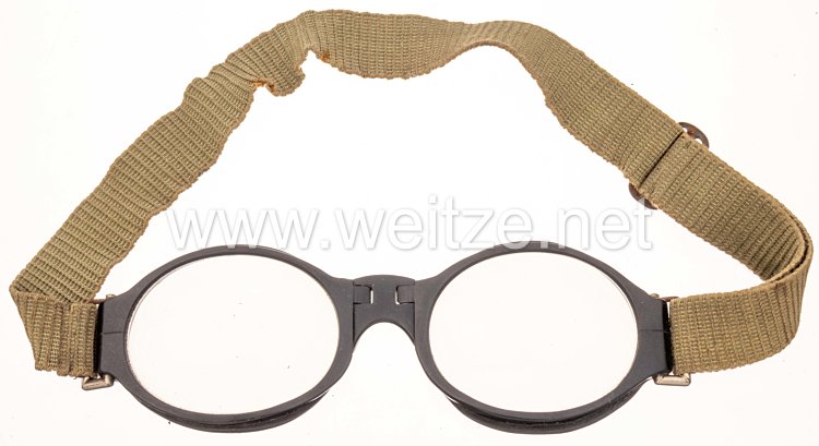 Luftwaffe Flieger-Splitterschutzbrille mit Ultrasin-Gläsern 