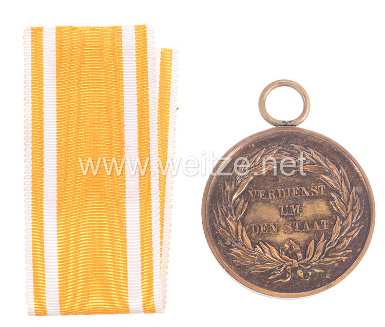 Preußen Allgemeines Ehrenzeichen in Bronze, 1912-1918 Bild 2