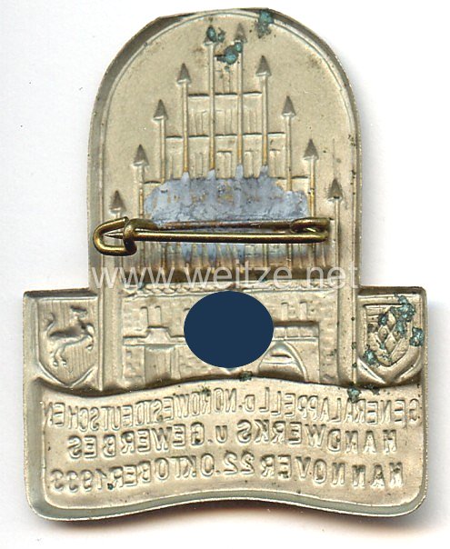 III. Reich - Generalappell des Nordwestdeutschen Handwerks und Gewerbes Hannover 22. Oktober 1933 Bild 2