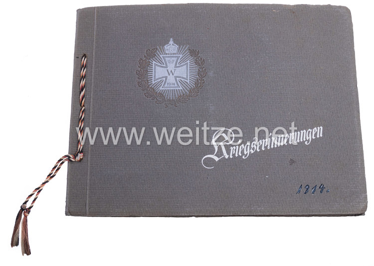 Preussen Orden Pour le Mérite : 8 Fotoalben aus dem Besitz von Generalleutnant Detlev von Vett, Kommandeur der 216. Infanterie Division. Bild 2