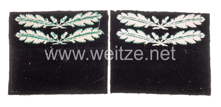 Waffen-SS Paar Rangabzeichen für die Tarnuniform für einen SS-Oberführer. Bild 2
