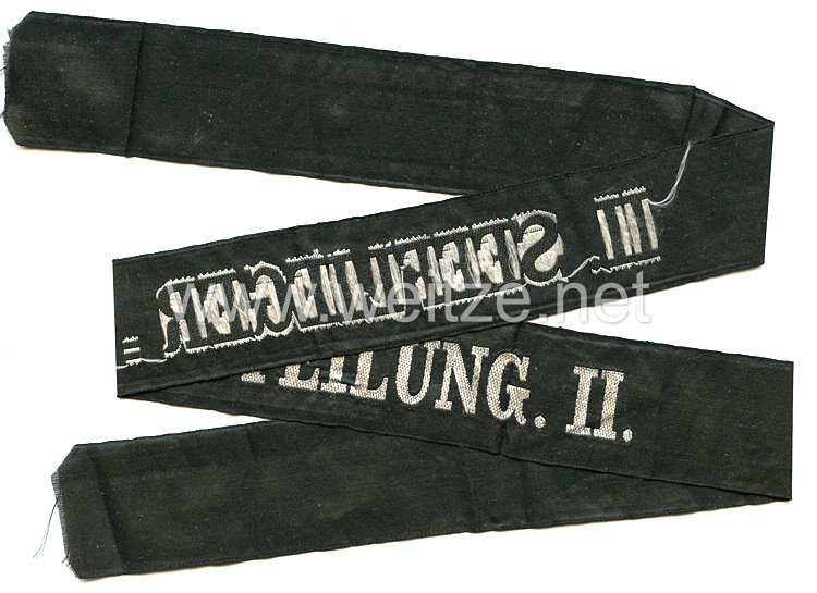 Kaiserliche Marine Mützenband 1. Weltkrieg 