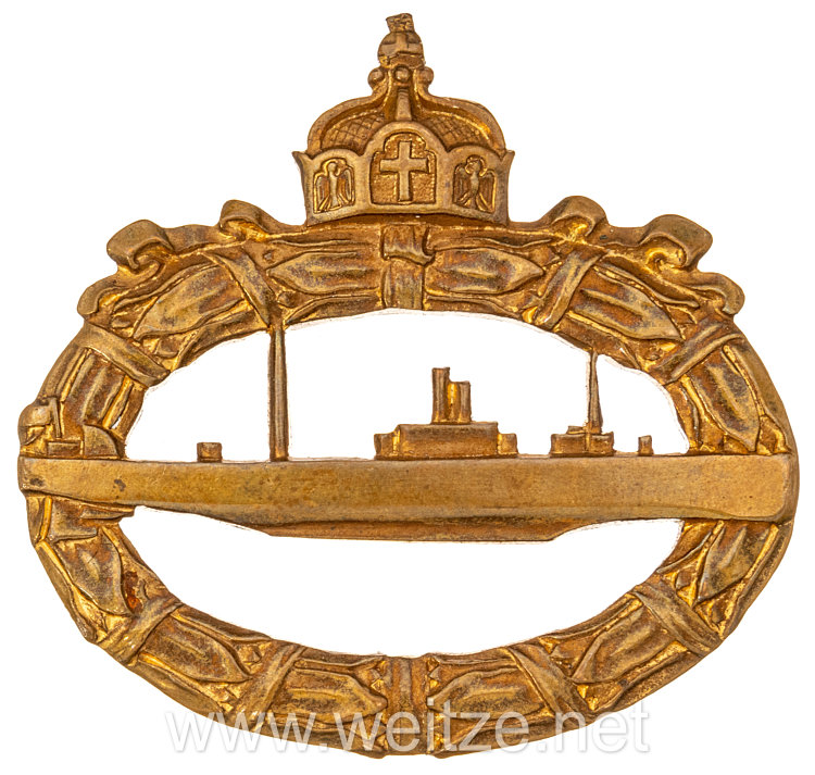U-Bootkriegsabzeichen 1918: Nachlass aus dem Besitz des Uboot-Oberheizer Georg Graue, U 