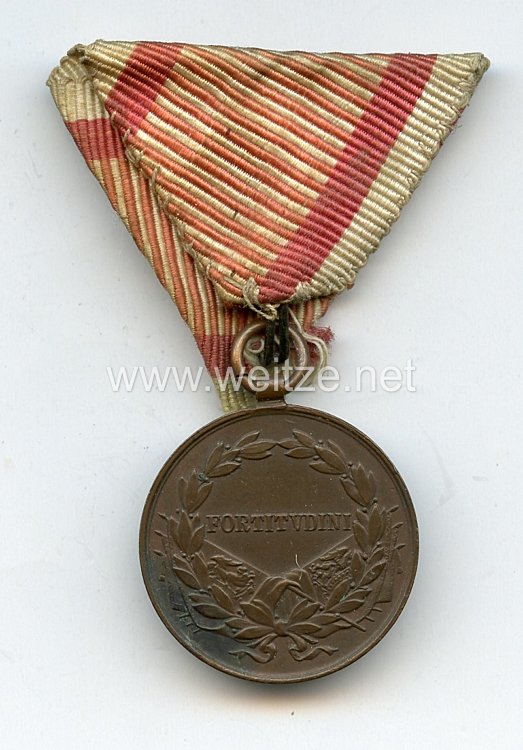 Österreich Bronzene Tapferkeitsmedaille 1916 Bild 2