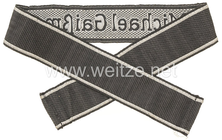Waffen-SS Ärmelband für Mannschaften im SS-Gebirgs-Jäger-Regiment 12 