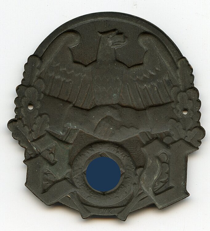 III. Reich - Türplakette - Volkssozialistische Selbsthilfe ( VS ) Rheinpfalz, 1933/34 Bild 2