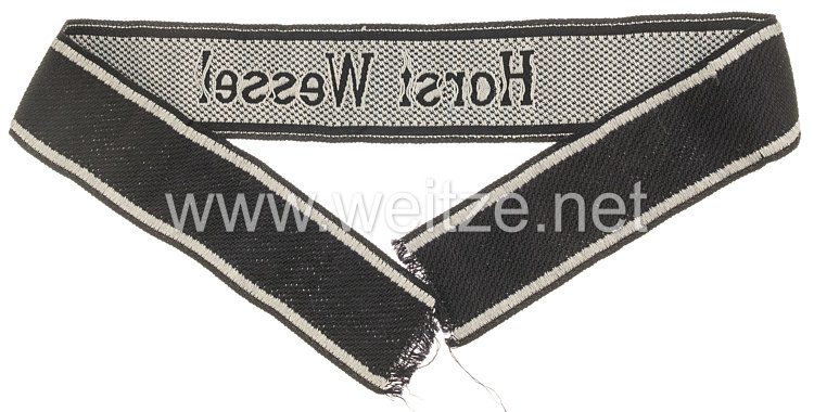 Waffen-SS Ärmelband für Mannschaften der 18. SS-Freiwilligen-Panzergrenadier-Division „Horst Wessel“ Bild 2