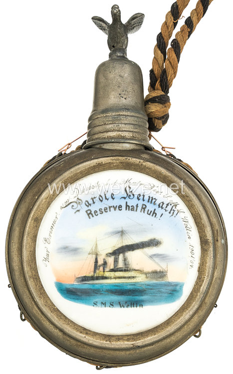 Kaiserliche Marine Reservistenflasche für den Reservisten 