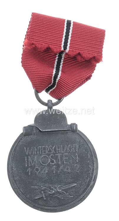 Medaille Winterschlacht im Osten - Fritz Zimmerman Stuttgart. Bild 2