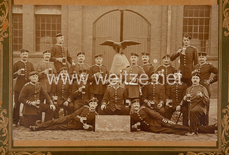 Preußen Gerahmtes Gruppenfoto 