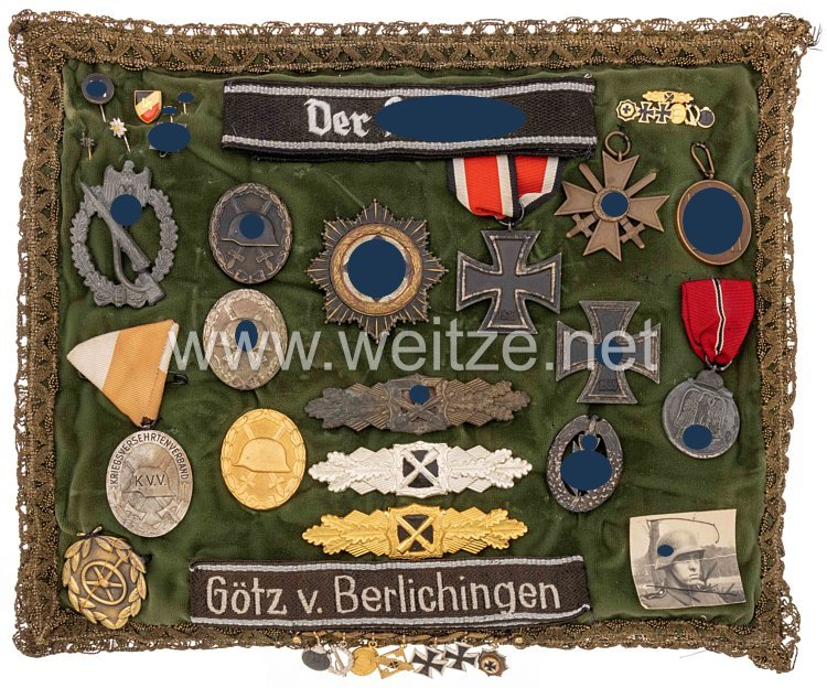 Deutsches Kreuz in Gold großer Nachlass aus dem Besitz von SS-Hauptscharführer Karl Paar, SS-Regiment 