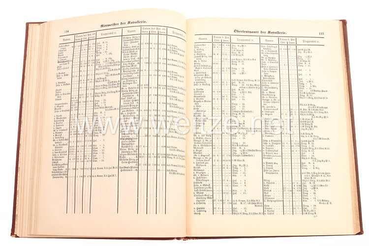 Rangliste der Kaiserlichen Deutschen Marine für das Jahr 1907, 50. Jahrgang Bild 2