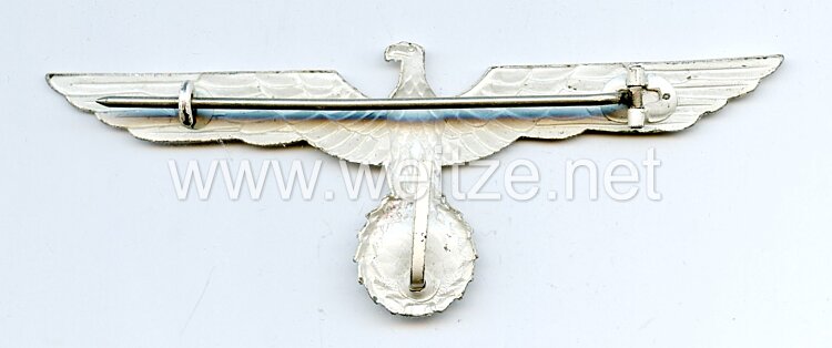 Kriegsmarine Metallbrustadler für die Sommeruniform der Offiziere (Beamte) Bild 2