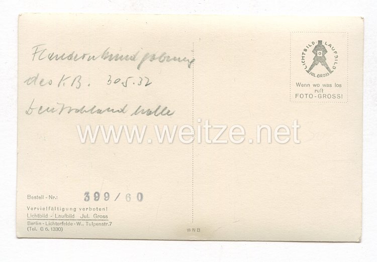 3. Reich Foto, Flandern Kundgebung des K.B. in der Deutschlandhalle 30.5.1937 Bild 2