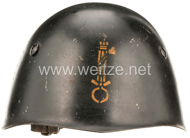 Italien 2. Weltkrieg Stahlhelm M 33 der faschistischen Miliz 