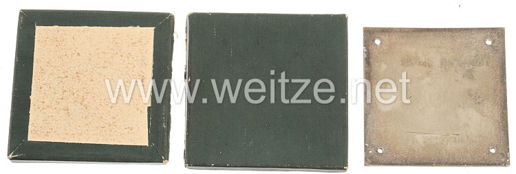 XI. Olympischen Spiele 1936 Berlin - offizielle Autoplakette für die Segelwettkämpfe in Kiel Bild 2