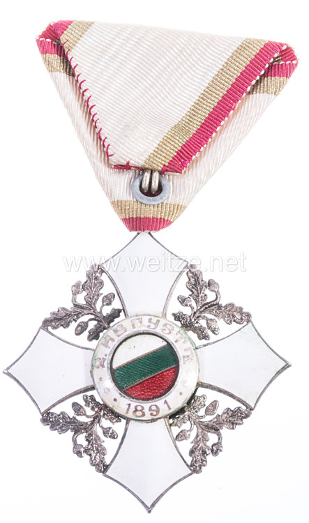 Bulgarien Zivil-Verdienstorden Modell (1944-1946) V. Klasse Bild 2