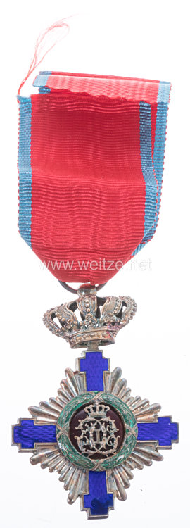 Königreich Rumänien : Orden vom Stern Rumäniens 1. Modell 1877-1932, Ritterkreuz Bild 2