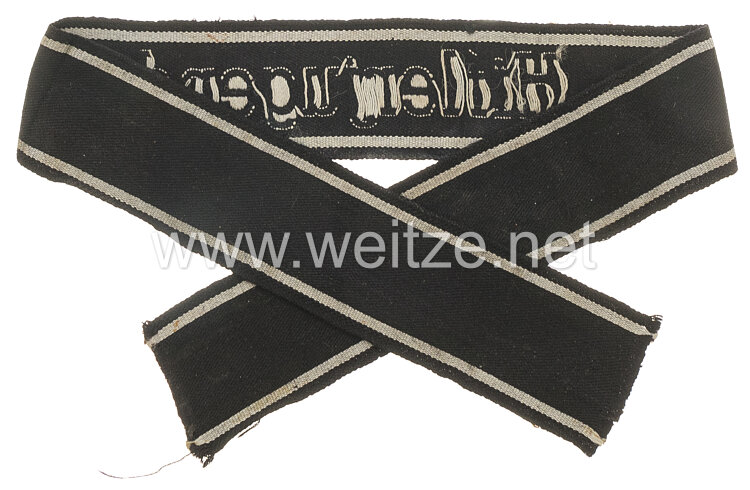 Waffen-SS Ärmelband für Angehörige der 12. SS-Panzer-Division „Hitlerjugend“ Bild 2
