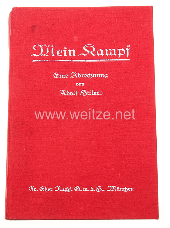 Mein Kampf - 1. Band - III Auflage von 1928 Bild 2