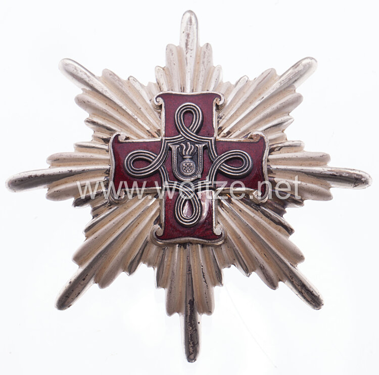 Kroatien 2. Weltkrieg Ustascha Verdienstorden Großkreuz mit Bruststern für Christen Bild 2
