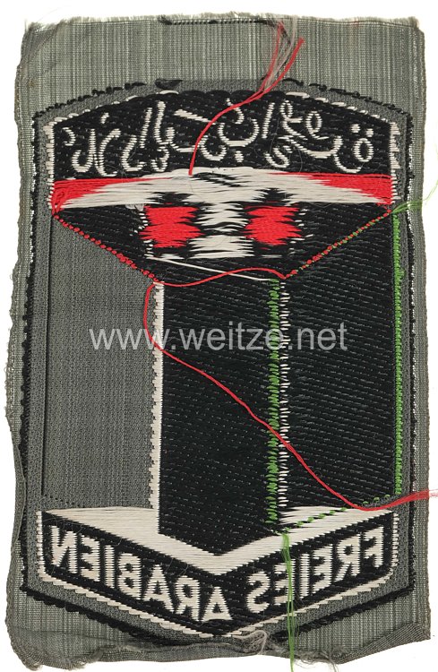 Wehrmacht Heer Ärmelschild der arabische Freiwilligen in der Wehrmacht Bild 2