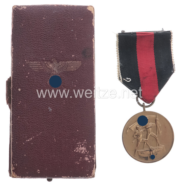 Medaille zur Erinnerung an den 1. Oktober 1938 (Anschluss Sudetenland) Bild 2