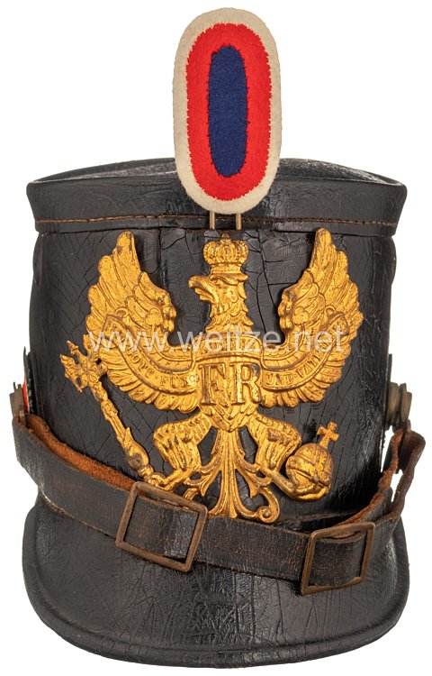 Preußen Tschako für Mannschaften im Westfälischen Jäger-Bataillon Nr. 7 Bild 2