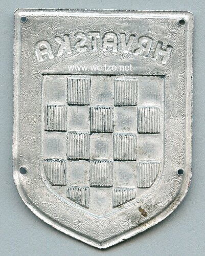 Kroatien 2. Weltkrieg : arm badge for Croatian legion in italian army so called 