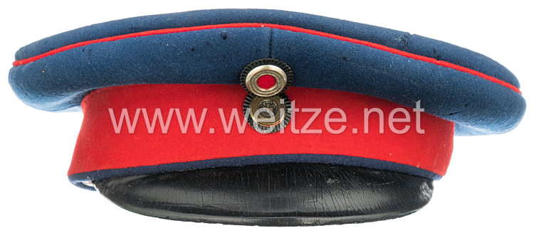 Preußen Schirmmütze für einen Offizier der Reserve/ Landwehr-Infanterie Bild 2