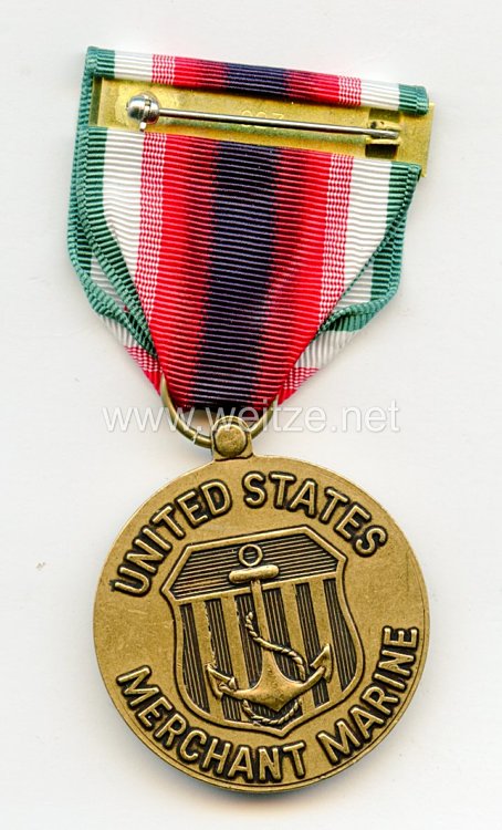 USA Merchant Marine Defense Medal  Bild 2