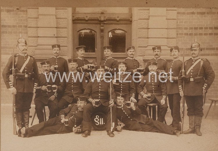 Preußen Garde-Landwehr Gerahmte Fotographie 