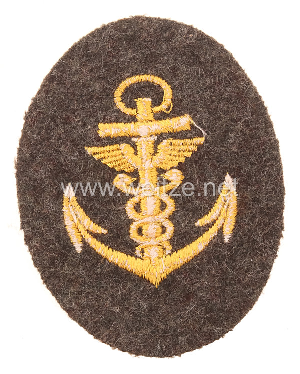 Kriegsmarine Ärmelabzeichen für einen Verwaltungsmaat für die feldgraue Uniform Bild 2
