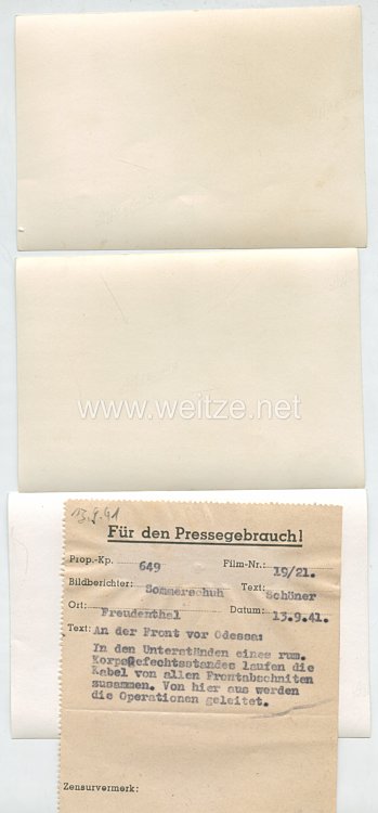 Wehrmacht Heer Pressefotos, Deutsche und rumänische Soldaten Bild 2