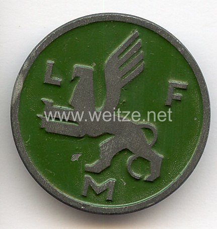 Werksabzeichen für Zivilangestellte der Luftfahrtforschungsanstalt München ( LFM ) Bild 2