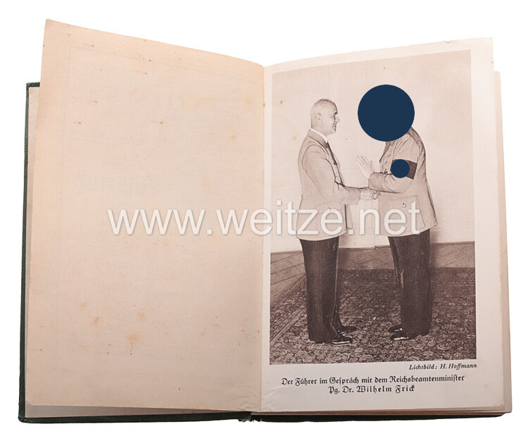 III. Reich - Deutscher Beamten-Kalender 1939 - Fachschaft Reichszollbeamte  Bild 2