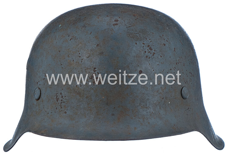 Kriegsmarine Stahlhelm M 42 für Kriegsschiffsbesatzungen Bild 2