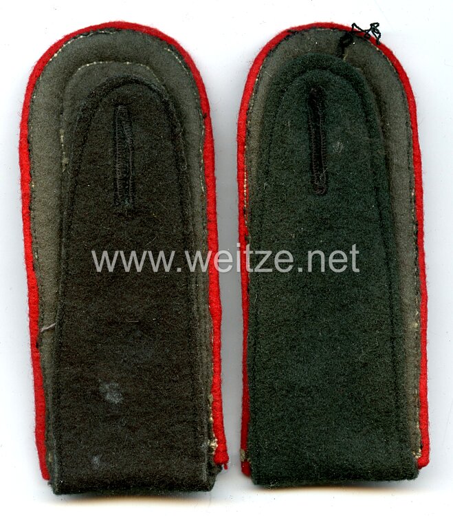Wehrmacht Heer Paar Schulterstücke für einen Feldwebel der Artillerie Bild 2