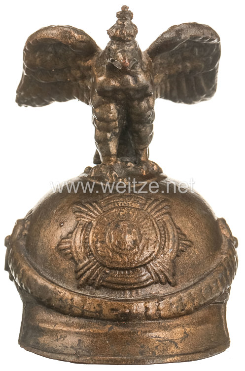 Preußen Tischdekoration Parade-Helm des Regiments Gardes du Corps Bild 2