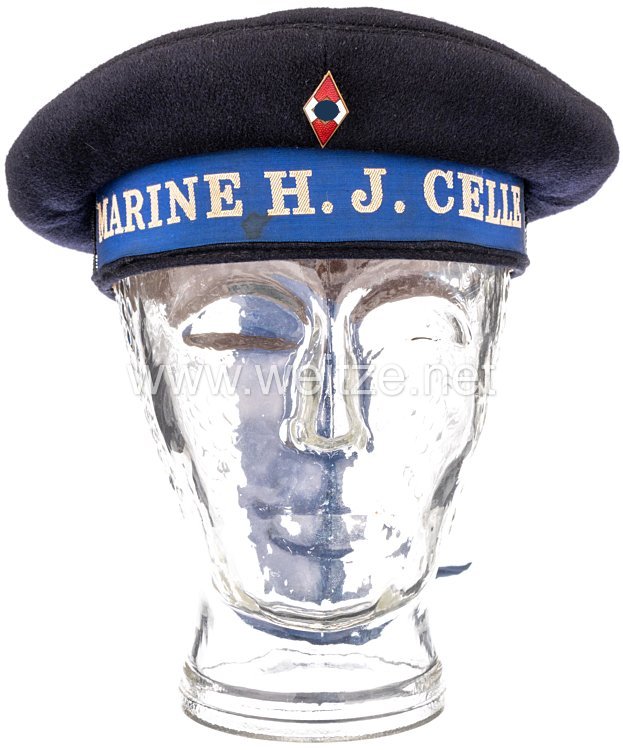 Marine-HJ dunkelblaue Tellermütze für Marine-HJ Jungen 