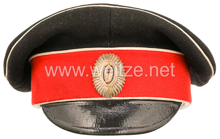 Zaristisches Russland Schirmmütze für Offiziere des 5. Alexandria Husaren-Regiment I.M. Kaiserin Alexandra Feodorovna Bild 2
